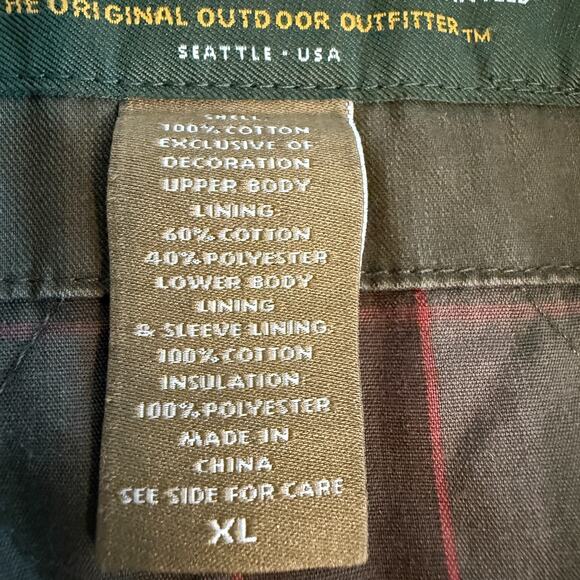 Eddie Bauer Mens Green Winter Coat Size XL Weather Rugged Military Gorpcore - Picture 5 of 12